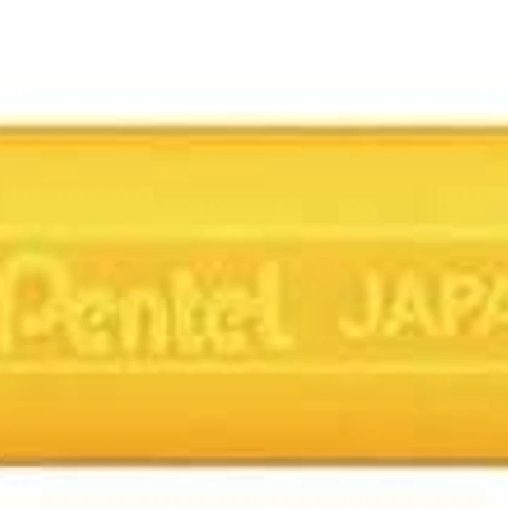 Pentel Mattehop Boligrafo de Bola - Punta 1mm - Trazo 0.5mm - Tinta de Gel Opaca - Fabricado con 55% de Materiales Reciclados - Color Amarillo 1