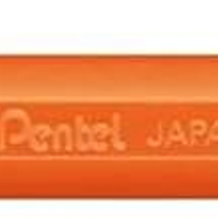 Pentel Mattehop Boligrafo de Bola - Punta 1mm - Trazo 0.5mm - Tinta de Gel Opaca - Fabricado con 55% de Materiales Reciclados - Color Naranja 1