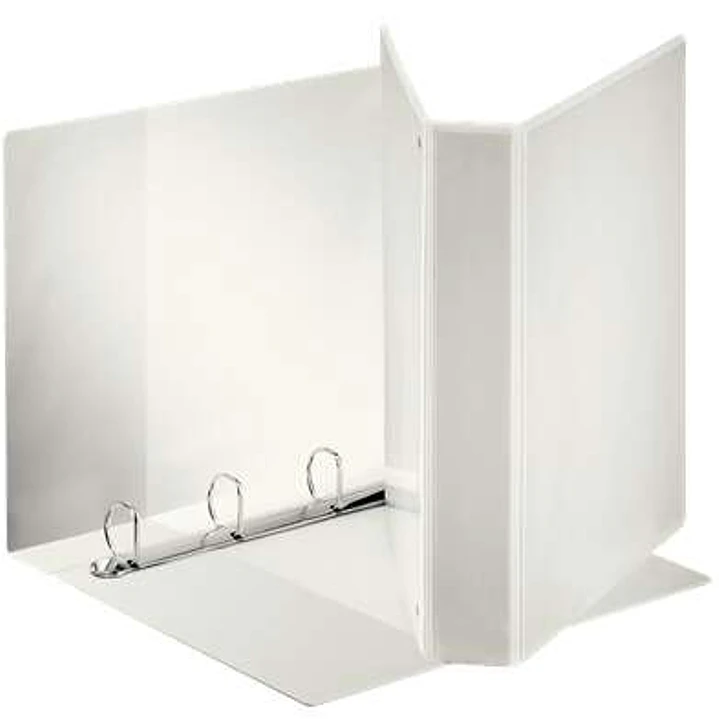 Esselte Canguro Plus Carpeta de Anillas - Formato A4 - Capacidad para 380 Hojas - 4 Anillas de 40mm - Color Blanco 1