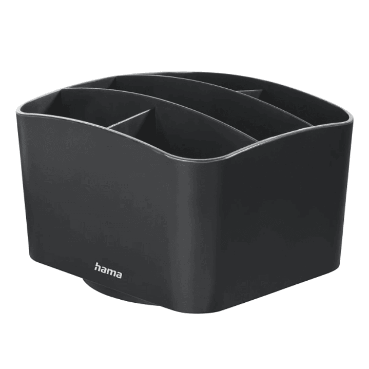 Hama Agent Organizador de Mandos a Distancia - Capacidad hasta 6 Mandos - Plastico - 13.7x12x8.8cm - Color Negro 1