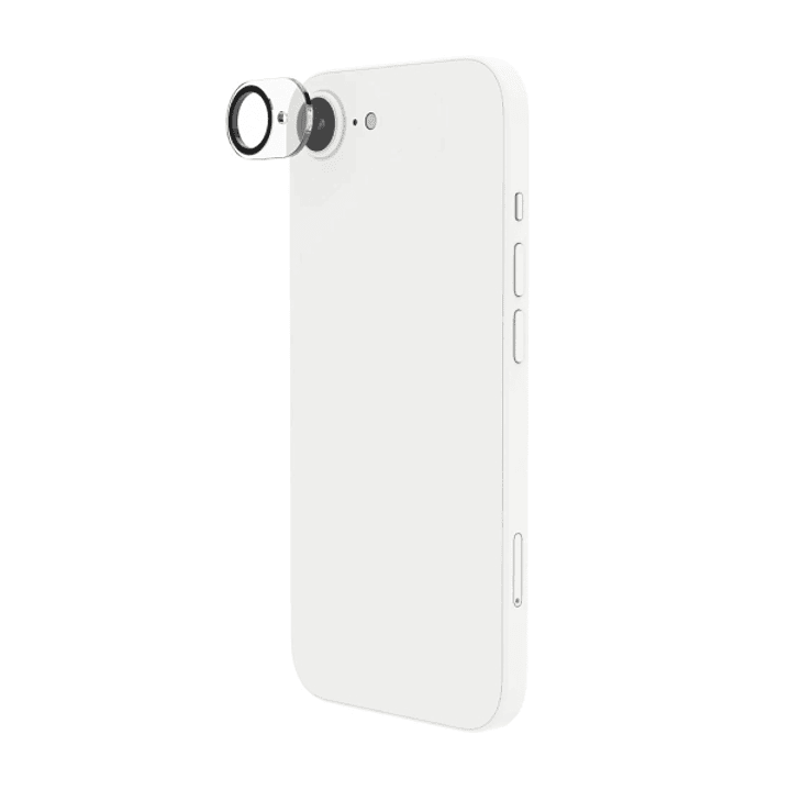 Hama Cam Protect Protector de Camara para iPhone 16E - Vidrio Templado - Color Transparente 1