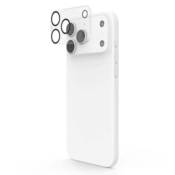 Hama Cam Protect Protector de Camara para iPhone 17 Pro / Pro Max - Vidrio Templado - Color Transparente 1
