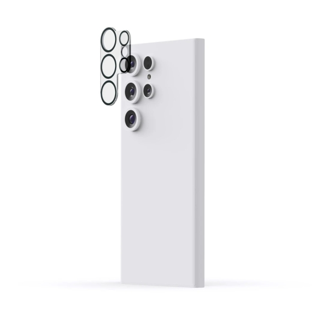 Hama Cam Protect Protector de Camara para Samsung Galaxy S25 Ultra - Vidrio Templado - Color Transparente 1