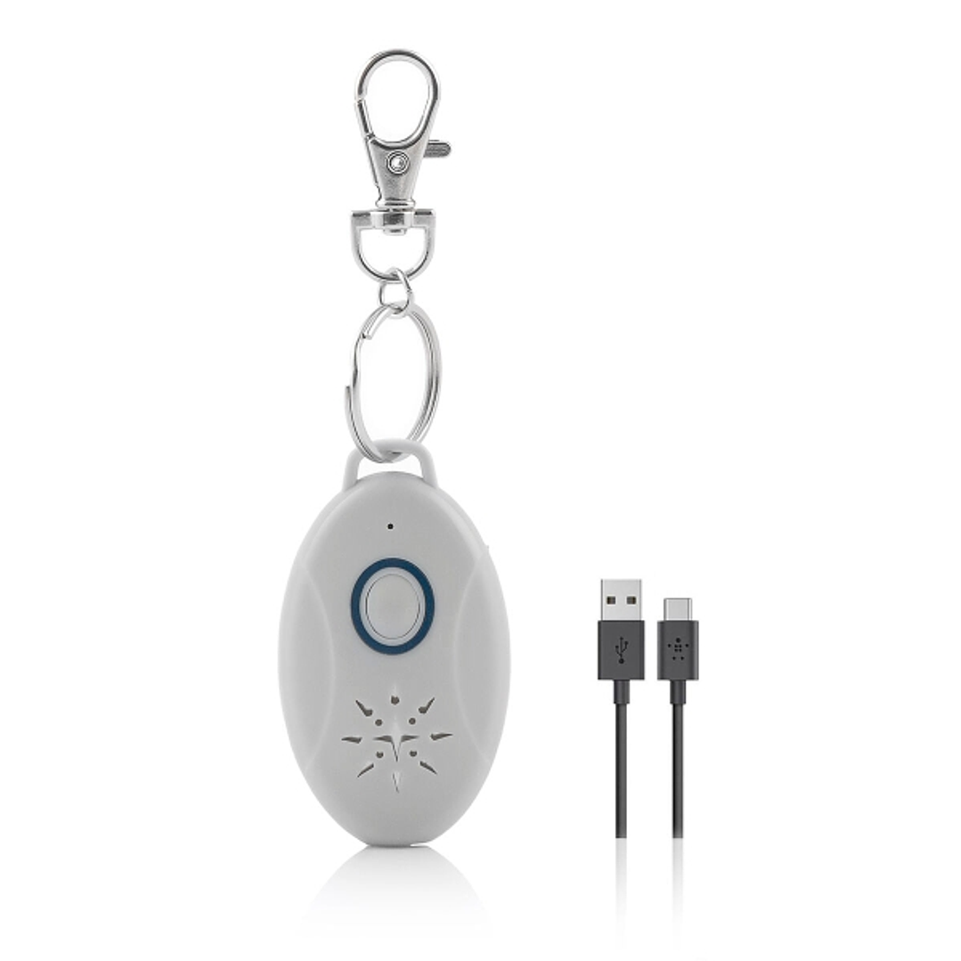 Innovagoods PetRep Antiparasitos por Ultrasonido para Mascotas - Recargable USB - Alcance hasta 3m - Autonomia hasta 5 Dias - Incluye Mosqueton - 3.5x 1