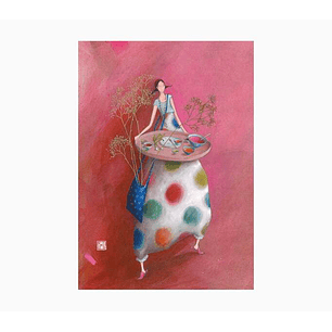 Pictura Gaëlle Boissonnard Cuaderno A5 Grapado - 15x21cm - 48 Paginas con Lineas - Papel con Certificacion FSC