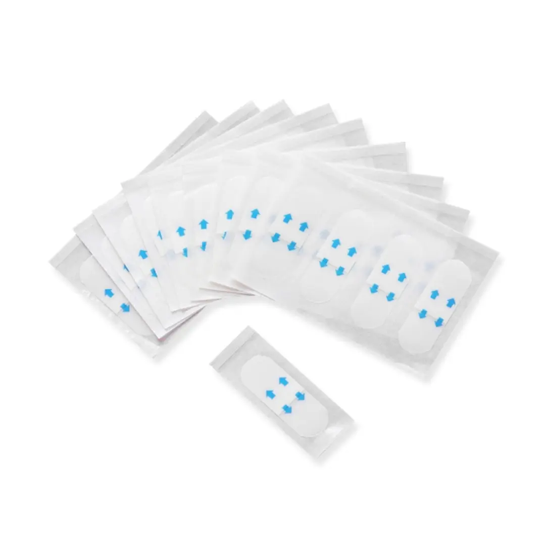 Innovagoods Liftrik Pack de 40 Parches de Lifting Facial Adhesivos Invisibles - Resistente al Agua - Universal - Desechable - 40x1.2cm - Color Transpa 1