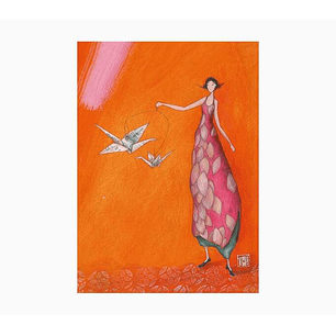 Pictura Gaëlle Boissonnard Cuaderno A5 Grapado - 15x21cm - 48 Paginas con Lineas - Papel con Certificacion FSC