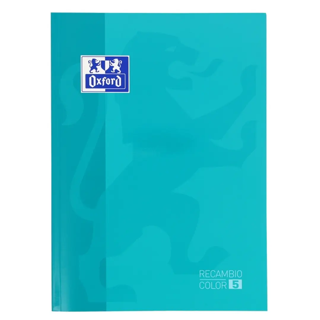 Oxford School Touch Cuaderno de Recambio - Tamaño A4 - Tapa Blanda - Encolado 5x5 - 80 Hojas 1