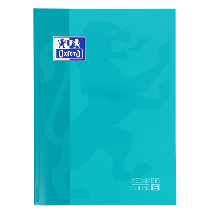 Oxford School Touch Cuaderno de Recambio - Tamaño A4 - Tapa Blanda - Encolado 5x5 - 80 Hojas 1