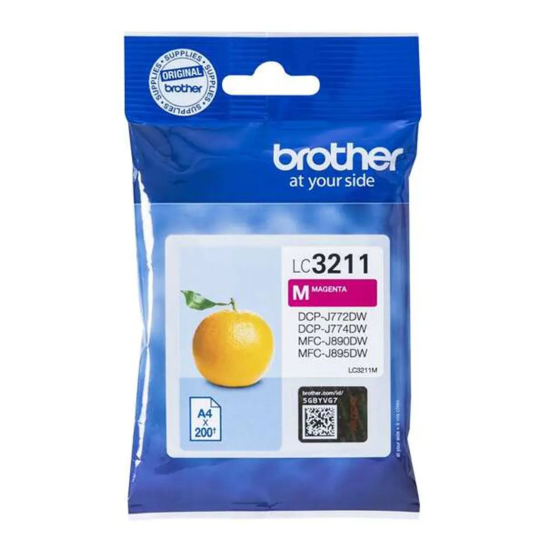 Brother LC3211 Magenta Cartucho de Tinta Original - LC3211M 1