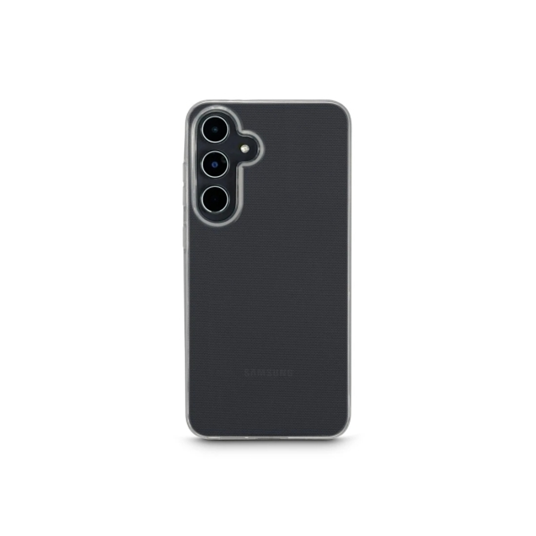 Hama Always Clear Funda para Samsung Galaxy S24 - Antideslizante - Poliuretano Termoplastico - Bordes Elevados - Color Transparente 1