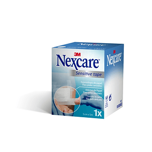 Nexcare Sensitive Esparadrapo - 50mm x 5m - Color Blanco