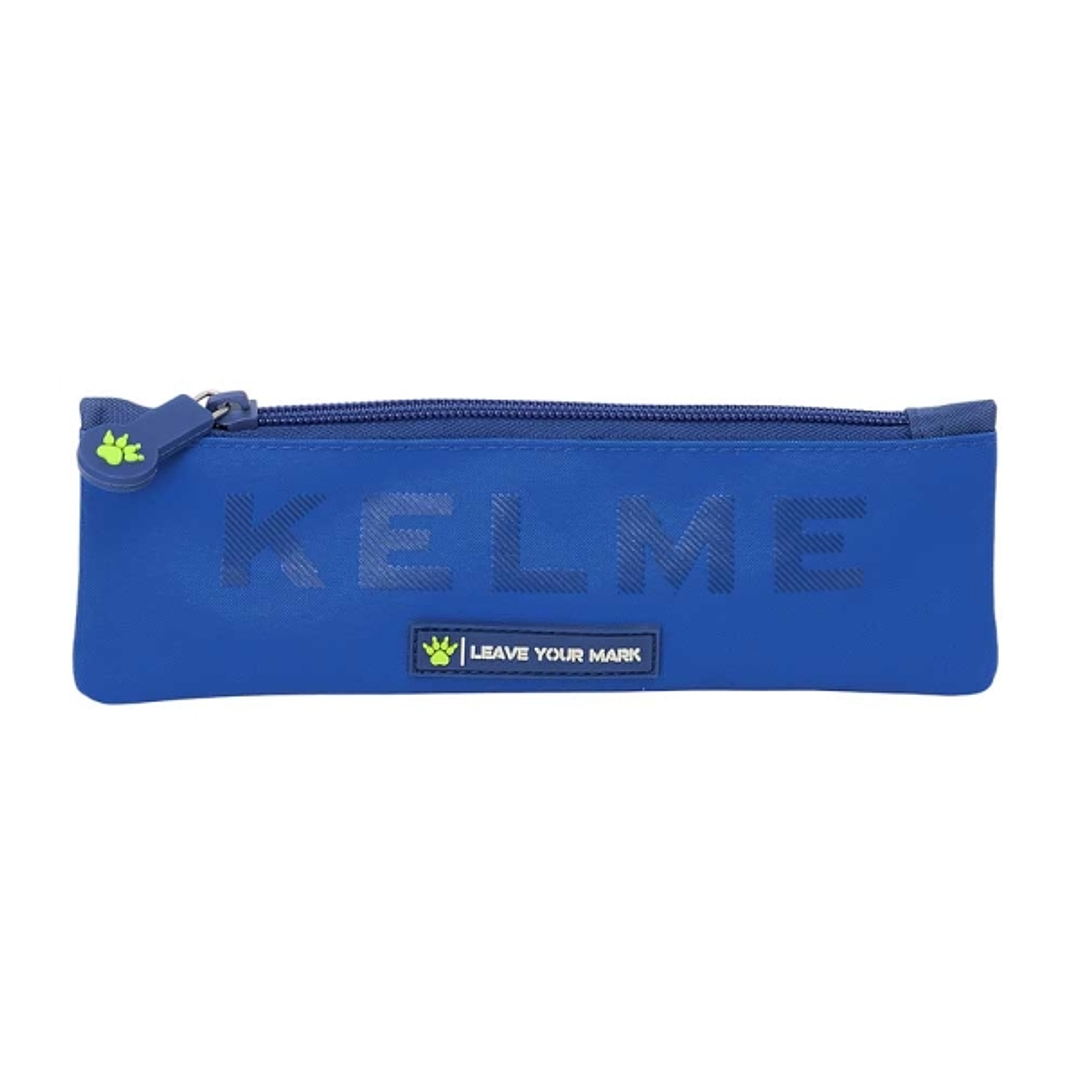 Safta Kelme Blue Portatodo - Cremallera - 0.10L - 200x10x60mm - Color Azul 1