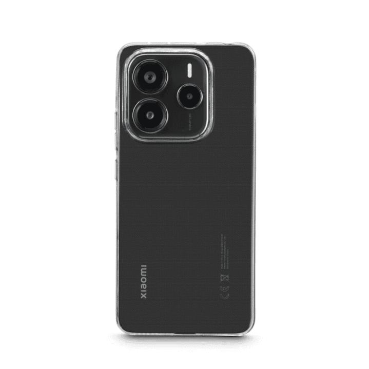 Hama Always Clear Funda para Xiaomi Redmi Note 14 4G - Antideslizante - Poliuretano Termoplastico - Bordes Elevados - Color Transparente 1
