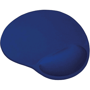 Trust BigFoot Alfombrilla Raton Ergonomica - Reposamuñecas de Gel - Medidas 23.6x20.5 cm - Color Azul