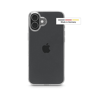Hama Always Clear Funda para iPhone 17 - Antideslizante - Poliuretano Termoplastico - Bordes Elevados - Color Transparente