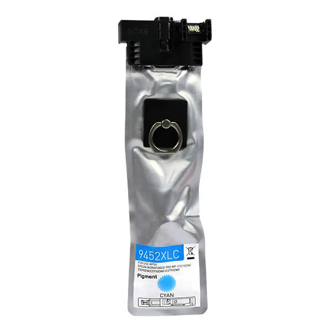 Epson T9452/T9442 Cyan Cartucho de Tinta Pigmentada Generico - Reemplaza C13T945240/C13T944240 1