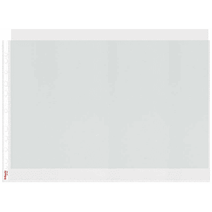 Esselte Pack de 10 Fundas Multitaladro A3 80 Micras - Fabricadas en Polipropileno - Acabado Piel de Naranja