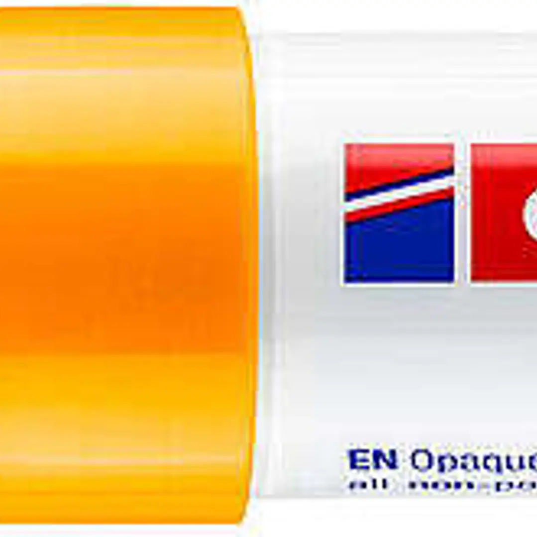 Edding 4090 Rotulador de Tiza Liquida - Punta Biselada - Trazo entre 4 y 15mm - Olor Neutro - Color Naranja Neon 1