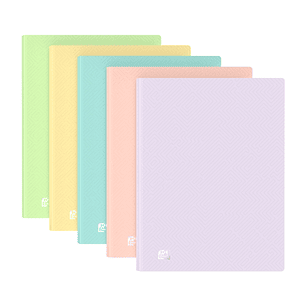 Oxford A4 40F PP TR Past St - Cuaderno de Notas con Tapa Dura - Tamaño A4 - 40 Hojas - Papel Resistente - Diseño Moderno