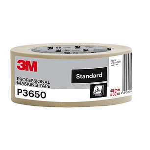 3M Cinta de Enmascarar Profesional - 48mm x 50m - Color Blanco