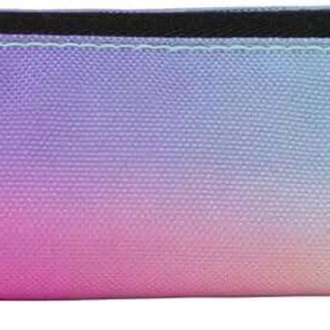 Milan Sunset Estuche Portatodo Mini Redondo - Tejido Resistente a las Roturas y Rasgaduras - Medidas 20,5x4,5x5cm - Modelo Color Negro 1