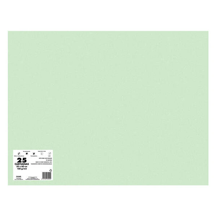 Dohe Cartulinas de Colores de 180 G/M2 - 50x65cm - PH Neutro - Libres de Cloro Elemental - Colorantes Biodegradables 1