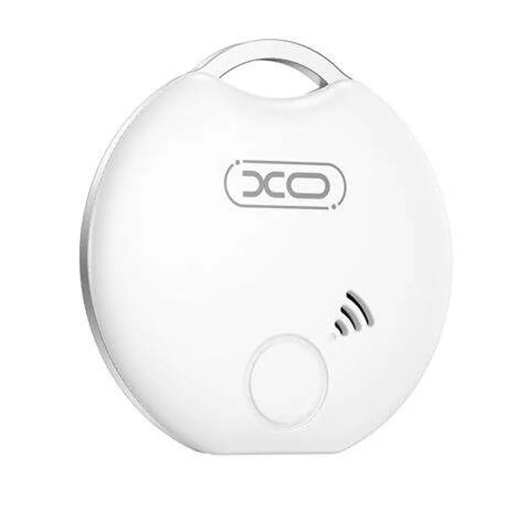 XO Localizador Antiperdida Bluetooth - Dimensiones 38.5x32.x8.5mm - Certificado Apple Mfi - Conexion con App Apple Find My - Color Blanco 1
