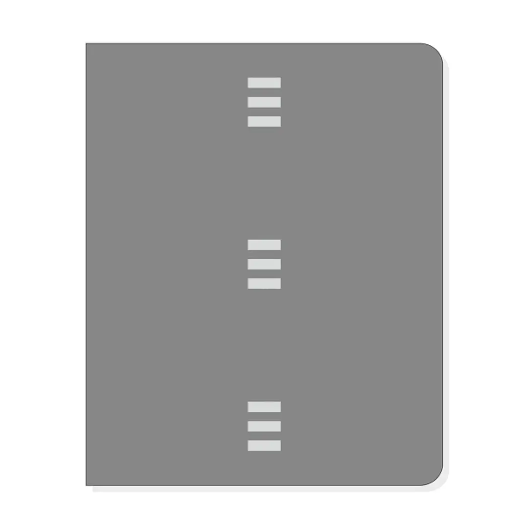 Finocam R1069 Archivador para Agendas Open - Formato 1000 - 196x52x243mm - Color Gris Oscuro 1