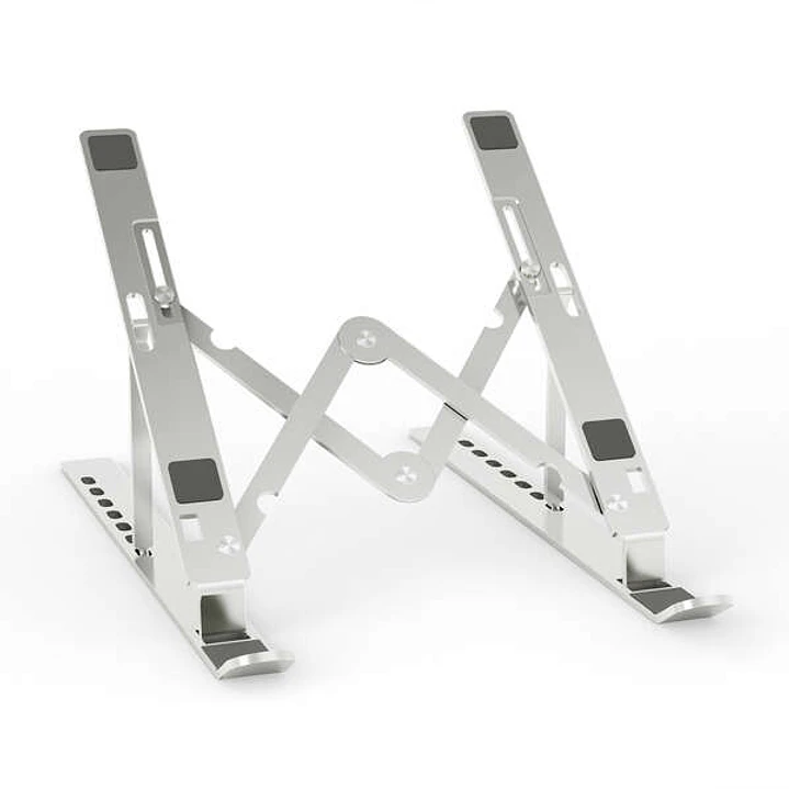Aisens Soporte de Sobremesa Ajustable para Portatil / Tablet - Color Plata 1