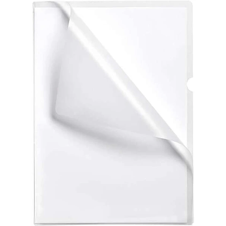 Esselte Caja de 100 Dossiers Uñero - Formato Folio - PVC Flexible - Grosor 110 Micras - Color Transparente 1