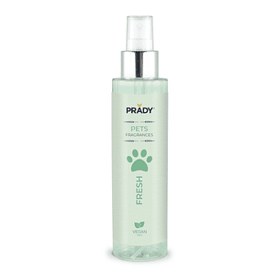 Prady Perfume Para Mascota Fresh - Frasco de 150 ml - Spray Pulverizador