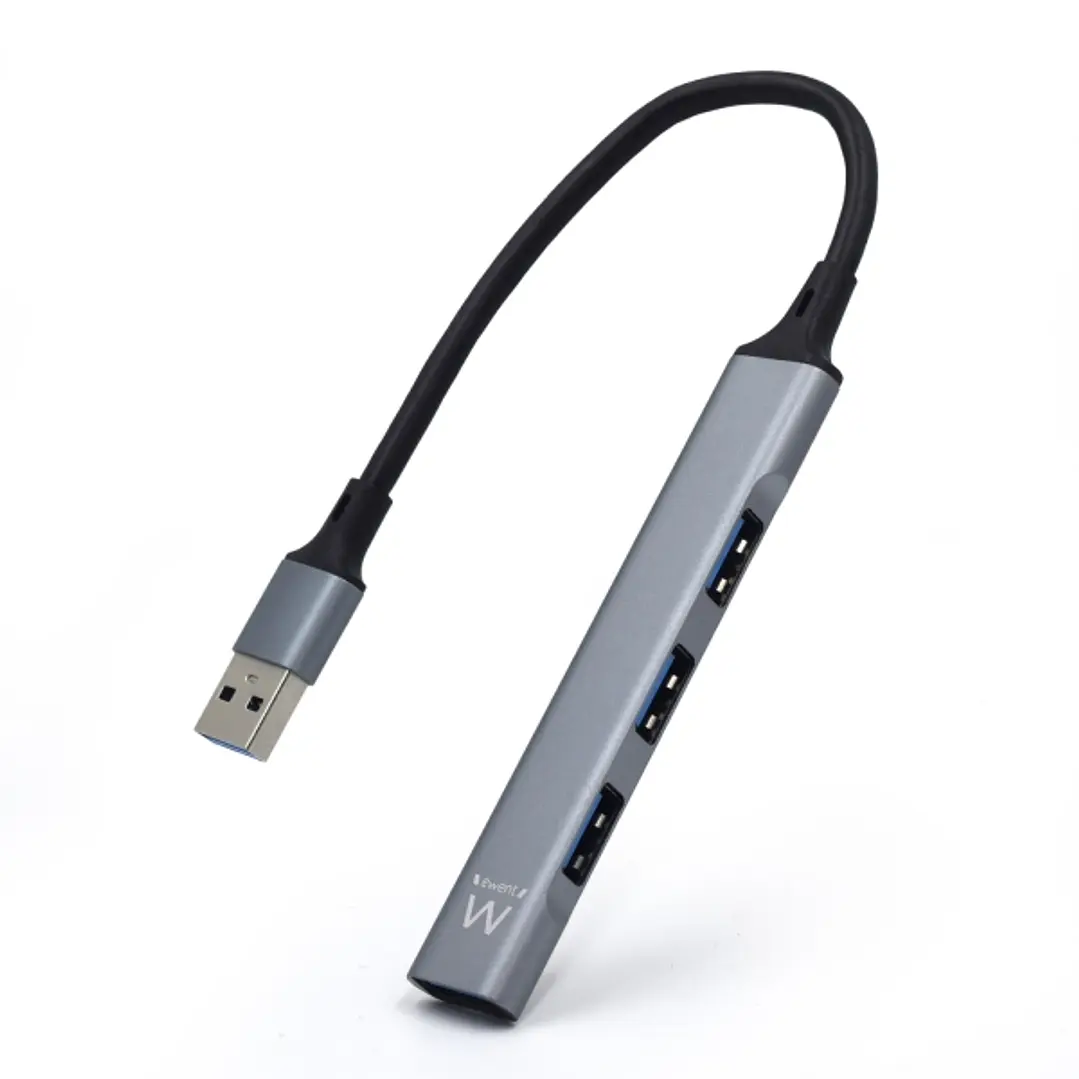 Ewent Hub USB3.2 - 1 USB-A - 1 Puerto USB 3.2 - 3 Puertos USB 2.0 1