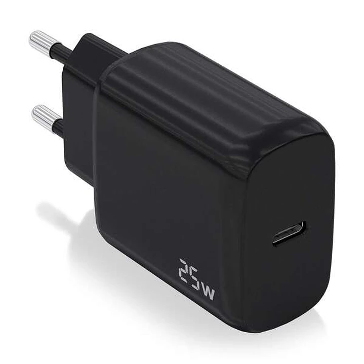Aisens Cargador USB-C PD3.0 1 Puerto 1xUSB-C 25W - Color Negro 1