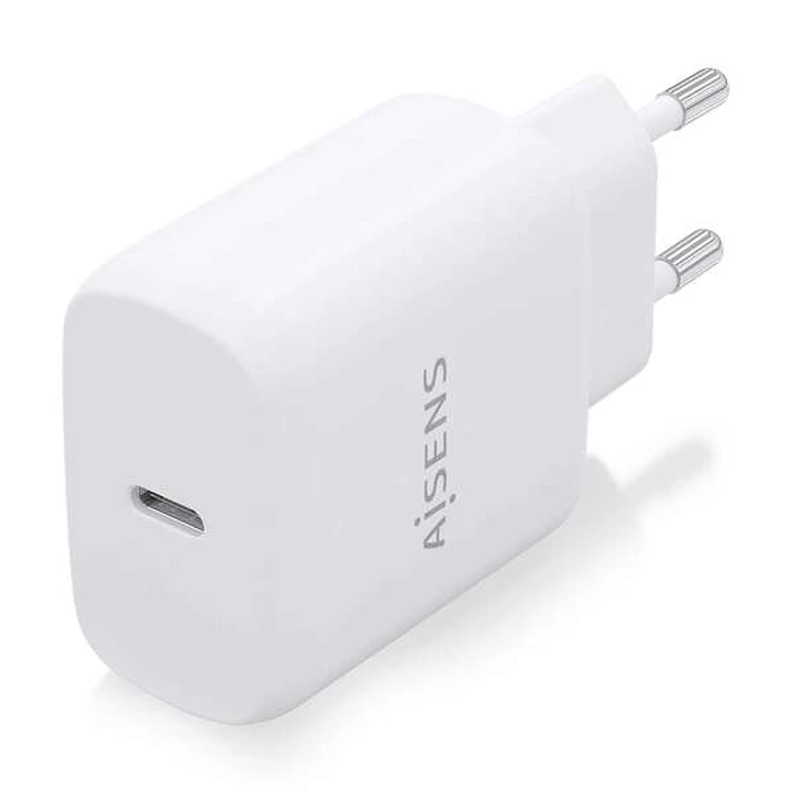 Aisens Cargador USB-C PD3.0 1 Puerto 1xUSB-C 25W - Color Blanco 1