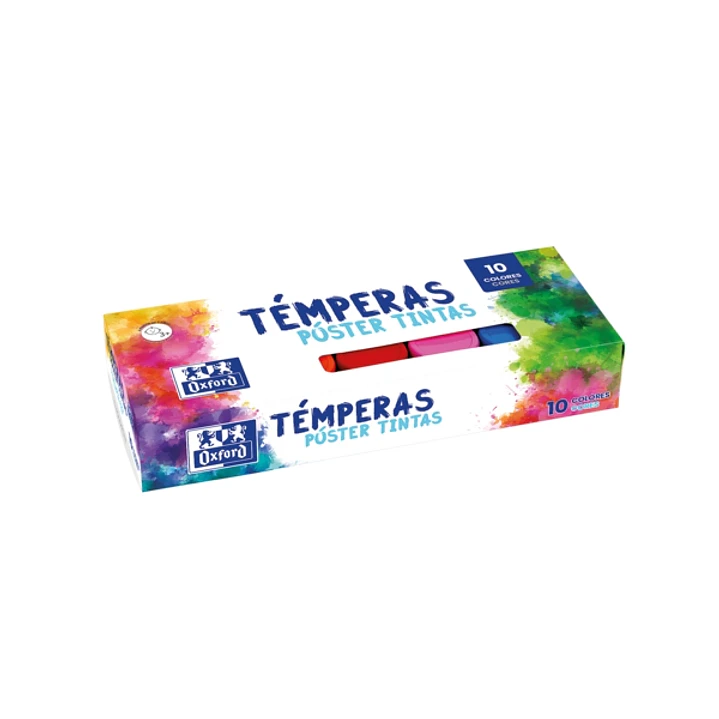 Oxford Temperas 20ml - Alta Pigmentacion - Facil de Mezclar - 10 Colores 1