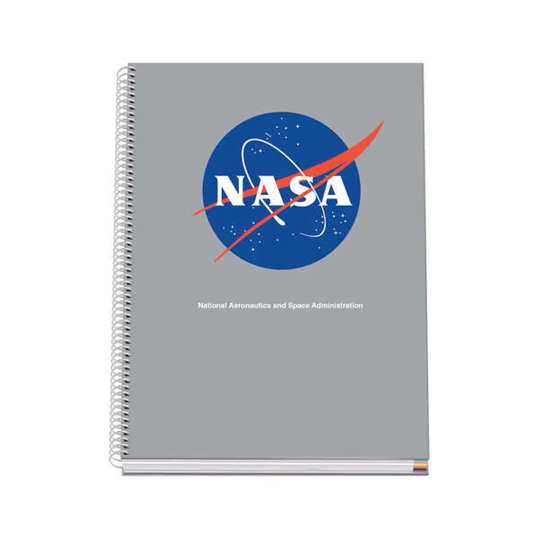 Dohe Cuaderno Espiral Tapa Dura A4 - 228x300mm - Cubierta Carton Forrado Impreso a Color - Espiral Metalico Blanco - 100 Hojas Offset 90g Microperfora 1