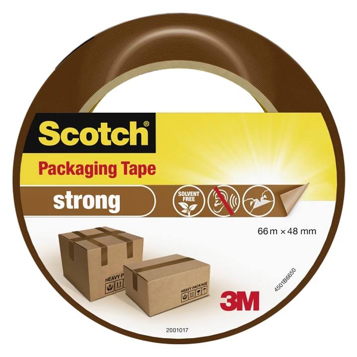 Scotch Precinto de Embalaje - 48mm x 66m - Alta Resistencia - Color Marron 1