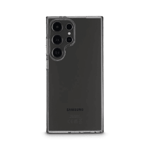 Hama Always Clear Funda para Samsung Galaxy S24 Ultra - Antideslizante - Poliuretano Termoplastico - Bordes Elevados - Color Transparente