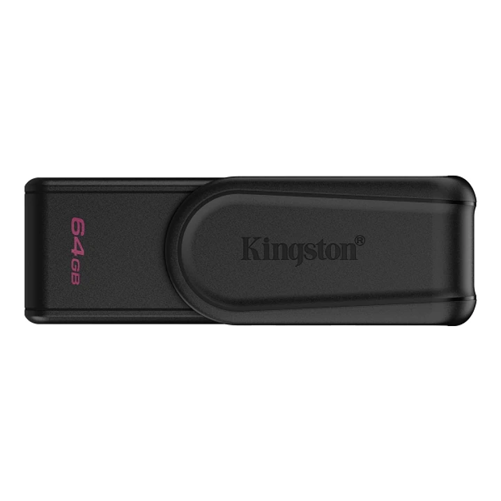 Kingston DataTraveler Exodia Memoria USB 64GB - USB 3.2 Gen 1 - Tapa Giratoria - Color Negro 1