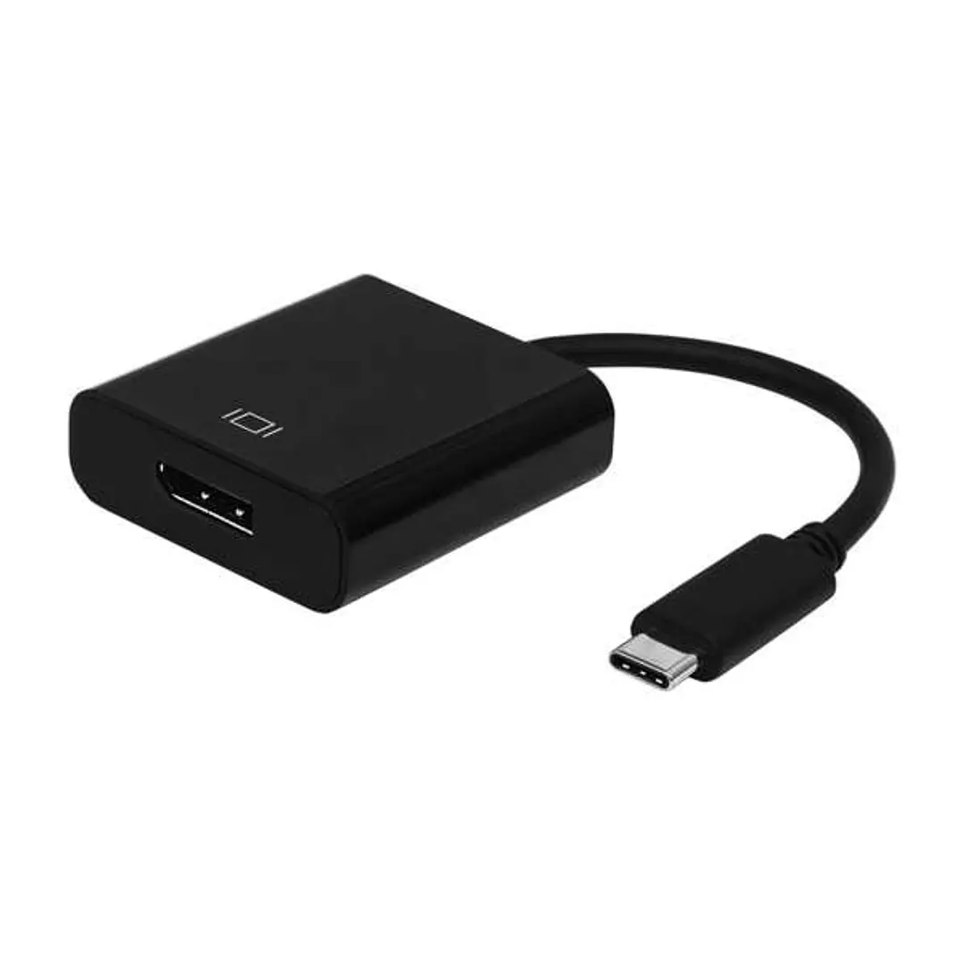 Aisens Conversor USB-C a Displayport 4K@60HZ - USB-C/M-DP/H - 15cm - Color Negro 1