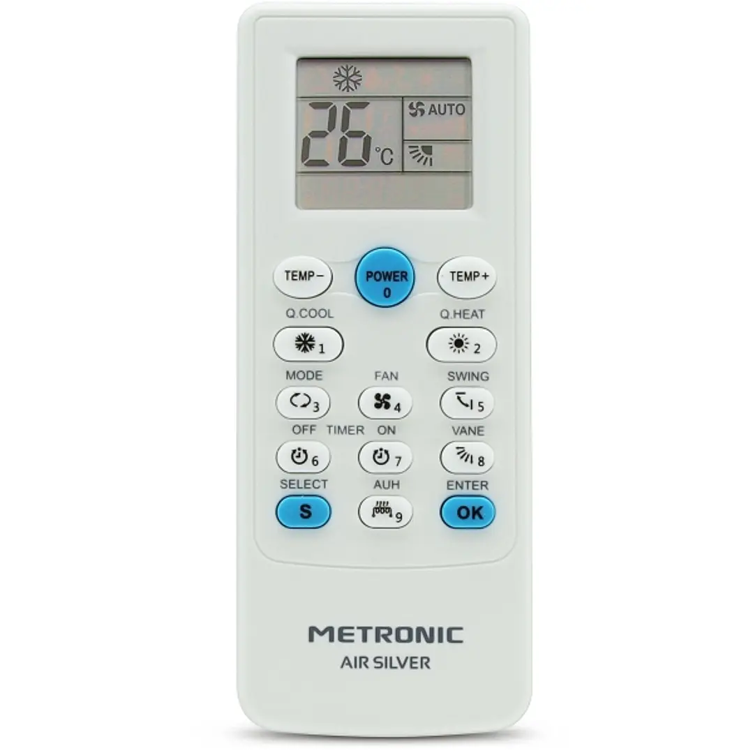 Metronic Mando a Distancia Universal Aire Acondicionado - Color Blanco 1