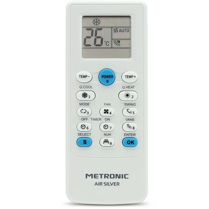 Metronic Mando a Distancia Universal Aire Acondicionado - Color Blanco 1