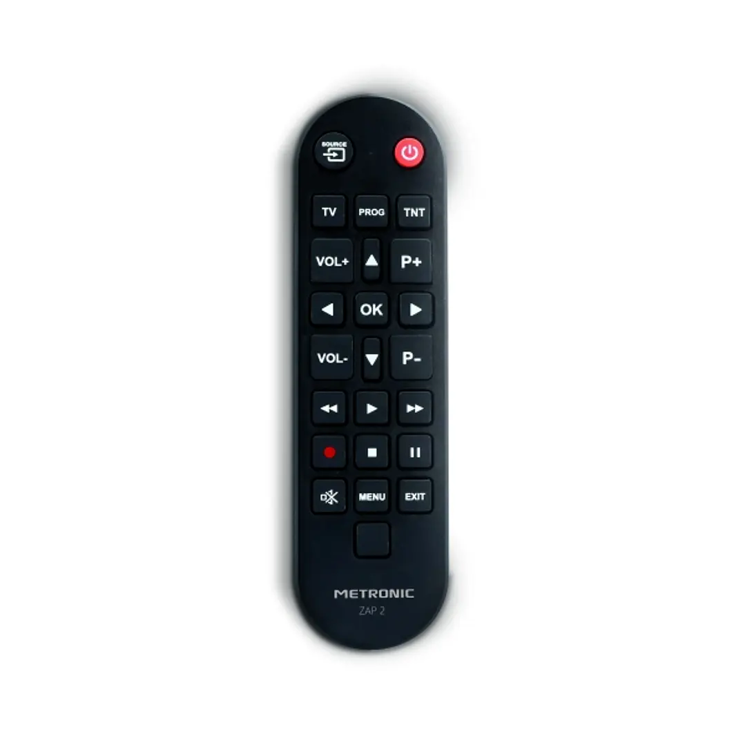 Metronic Mando a Distancia  Universal ZAP 2 Para TV + TDT - Color Negro 1