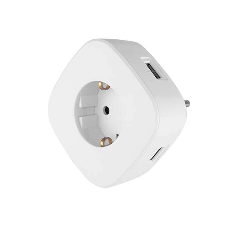 Orbegozo EN 1500 Enchufe 4 en 1 - Carga Multiples Dispositivos Simultaneamente - Compacto y Versatil - Ideal para Viajes y Desplazamientos 1