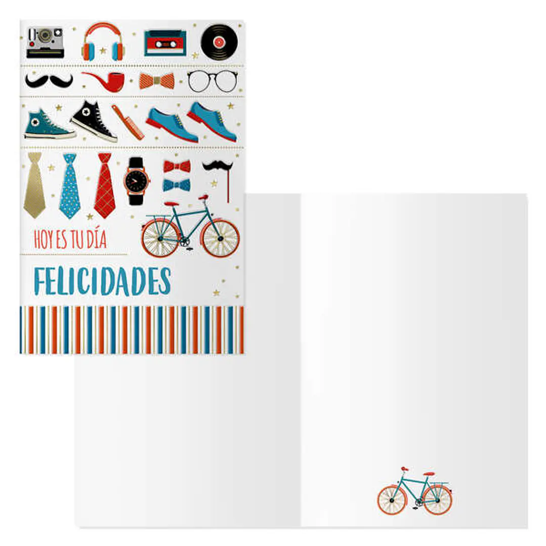Dohe Pack de 6 Tarjetas de Felicitacion Dia del Padre - 11.5x17cm - Impresion a Todo Color - Estampaciones con Pelicula de Color - Papel Offset Blanco 1
