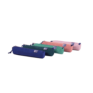 Oxford Estuche Oxftouch Redondo Pequeño - Resistente al Agua - Tamaño Compacto - Cierre Seguro