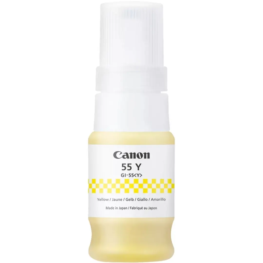 Canon GI55 Amarillo Botella de Tinta Original - GI55Y/6291C001 1