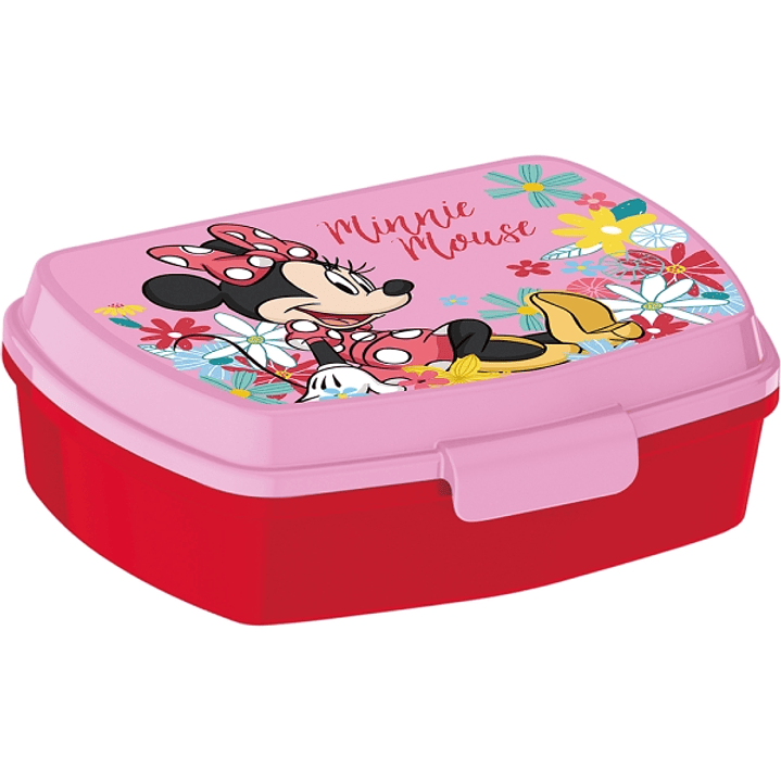Safta Minnie Mouse Naive Sandwichera - PVC sin BPA - Rectangular - Color Rosa 1