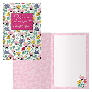 Dohe Pack de 6 Tarjetas de Felicitacion Dia de la Madre - 11.5x17cm - Impresas a Todo Color - Estampaciones con Pelicula de Color - Estampacion en Sec